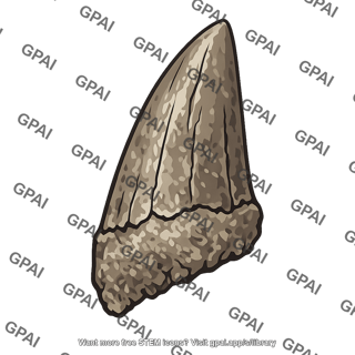 Fossil tooth