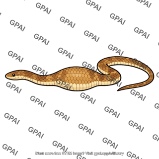 Pregnant snake