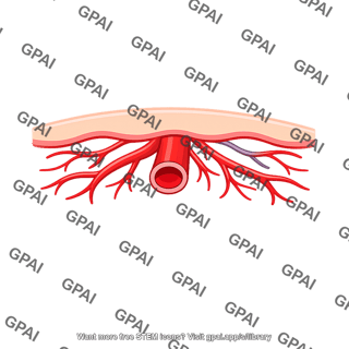 Superficial blood vessel