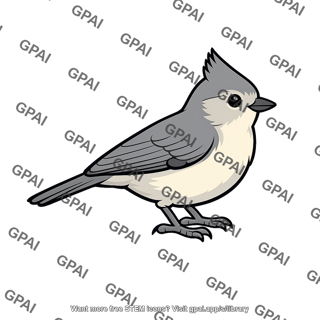 Oak titmouse