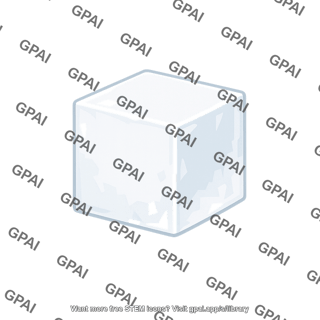 Sodium chloride crystal