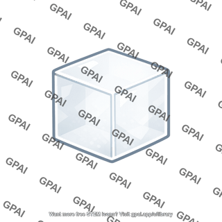 Single salt crystal