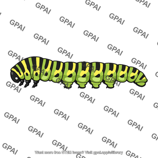 Butterfly larva