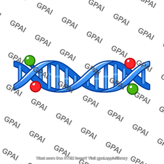 Dna fluorescently labeled