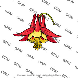 Columbine flower