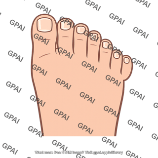 Human foot