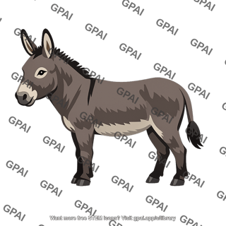 Male donkey