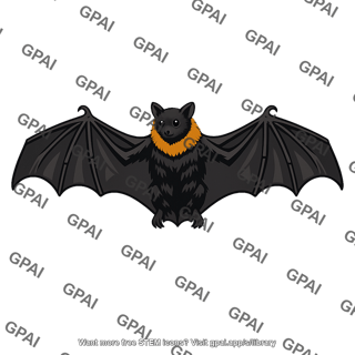 Marianas flying fox bat