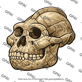 Paranthropus boisei skull