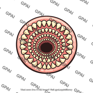 Lamprey mouth