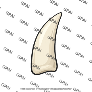Conical tooth