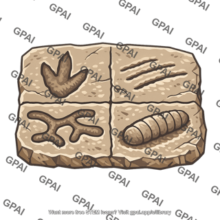 Fossil slab