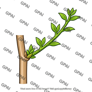 Axillary bud elongating