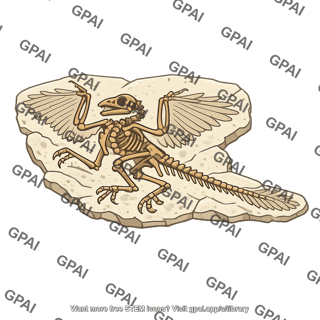 Bird fossil