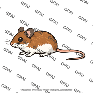 White footed mouse