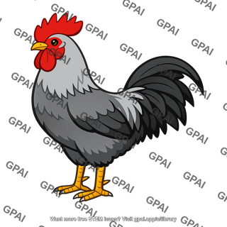 Rooster gray