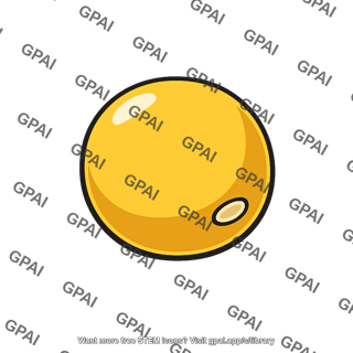 Pea seed yellow round