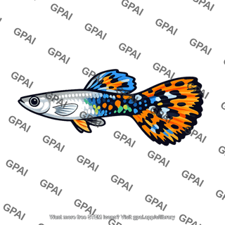 Male guppy