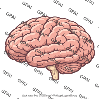 Brain enlarged