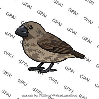 Big bird finch
