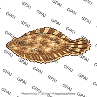 Flounder fish