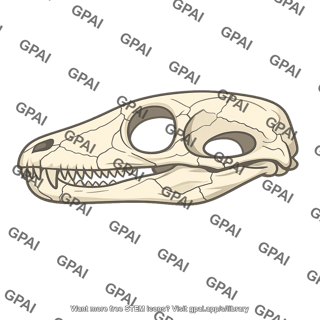 Synapsid skull
