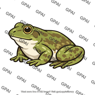 Amphibian frog like