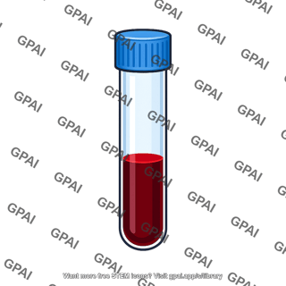 Genetic test tube blood