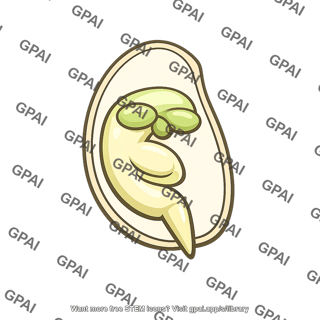 Plant embryo in seed