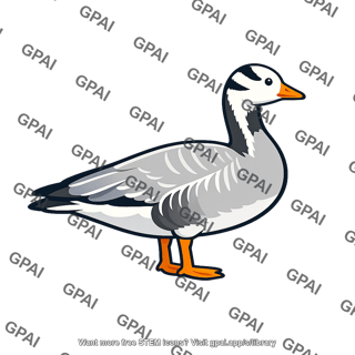 Bar headed goose