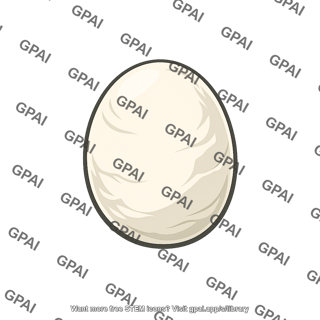 Parchment shelled egg