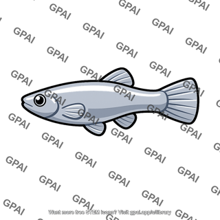 Guppy female model