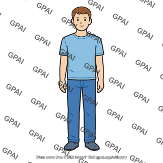 Young man standing
