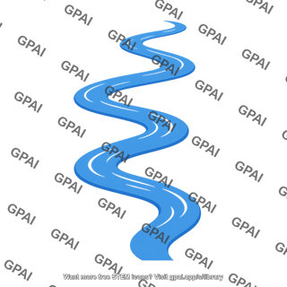 Winding river