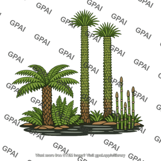 Carboniferous forest