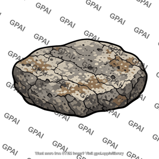 Rock weathered