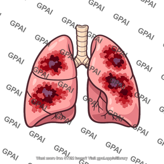 Inflamed lungs