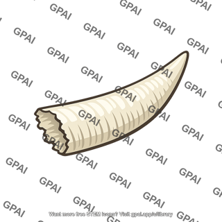 Horn fragment