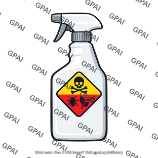 Pesticide spray bottle
