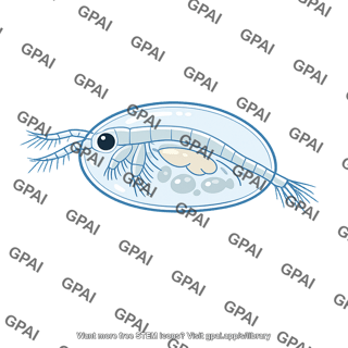 Zooplankton single oval form