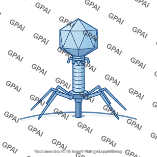 Bacteriophage infecting