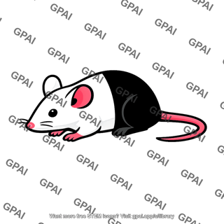 Mouse model non camouflaged