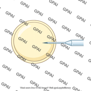 Injected oocyte