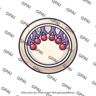 Receptor mediated endocytosis vesicle