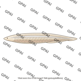 Lancelet branchiostoma