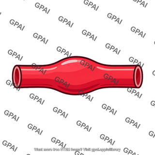 Artery bulge
