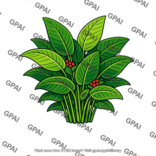 South american tropical plant