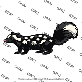 Western spotted skunk