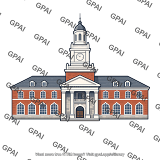 University building with clock tower