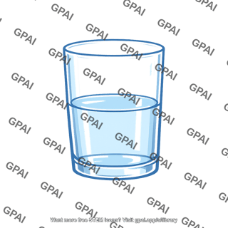 Glass of water